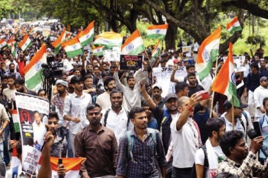 నిరసనలతో దద్దరిల్లిన రాంచీ
